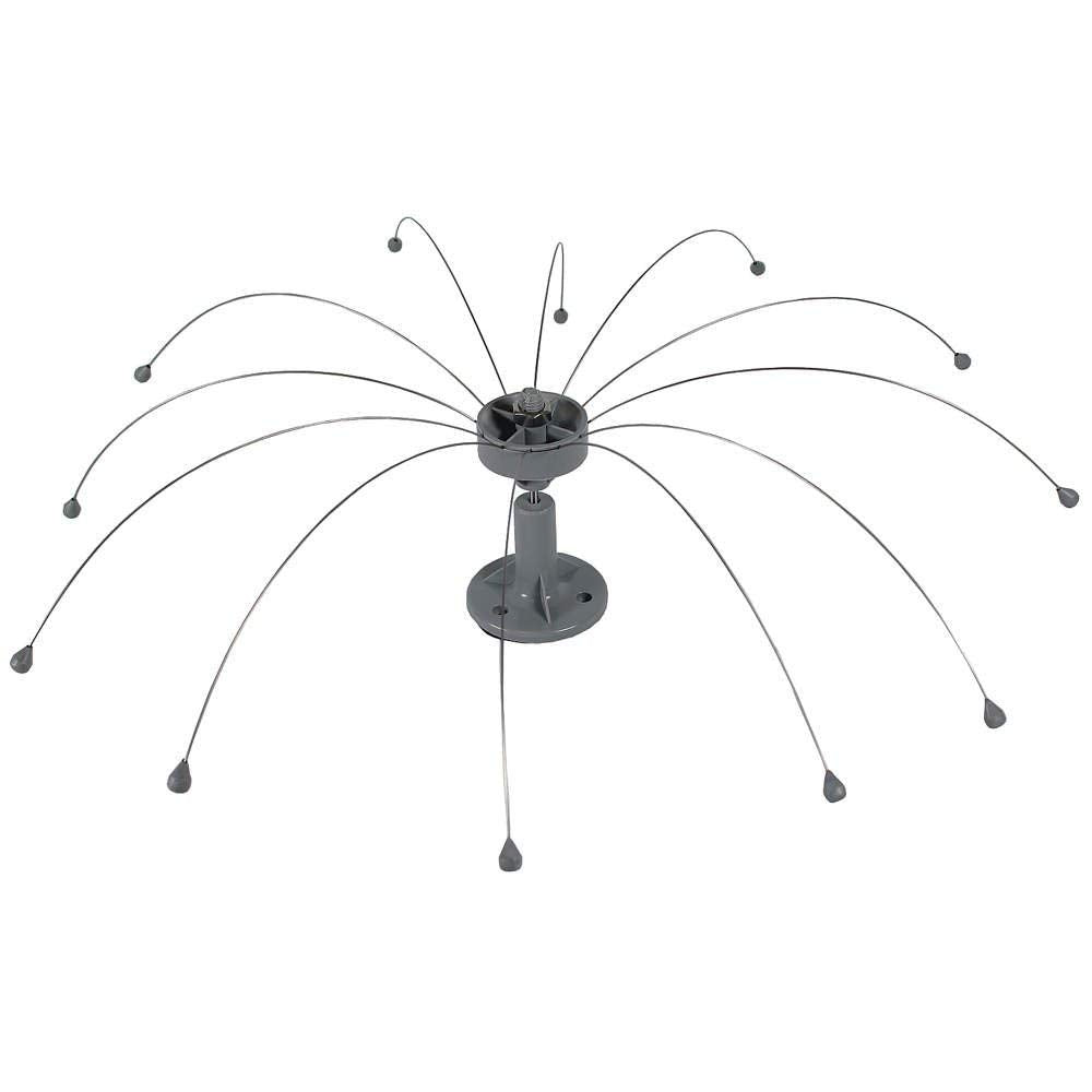 Bird Barrier Daddi Long Legs 4ft spider rotation deters perching on exposed rooftops.