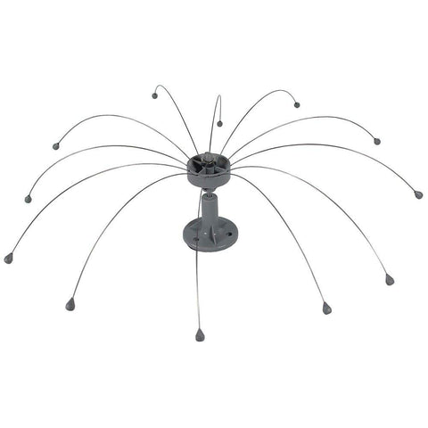 Bird Barrier Daddi Long Legs 8ft spider deterrent gracefully swings to deter birds from perching.
