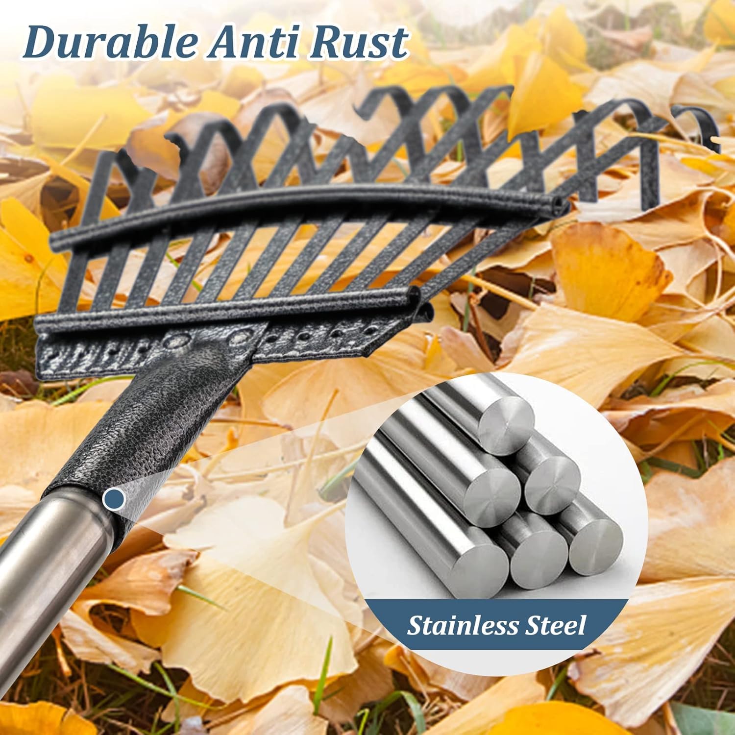 Bird Twig adjustable handle extends from 3 to 6 feet for comfortable reach