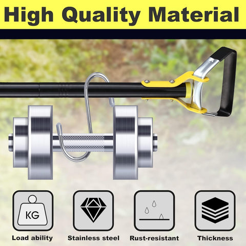 Bird Twig Hoe lightweight design offers smooth, controlled movement.