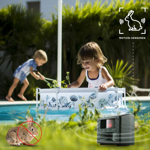 Bird-X Yard Gard compact-design blends with outdoor decor