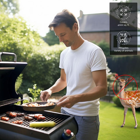 Bird-X Yard Gard easy-install with keyhole-slots simplifies setup