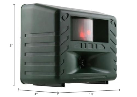 Bird-X Yard Gard motion-detection enables targeted protection in 35-by-70-foot area