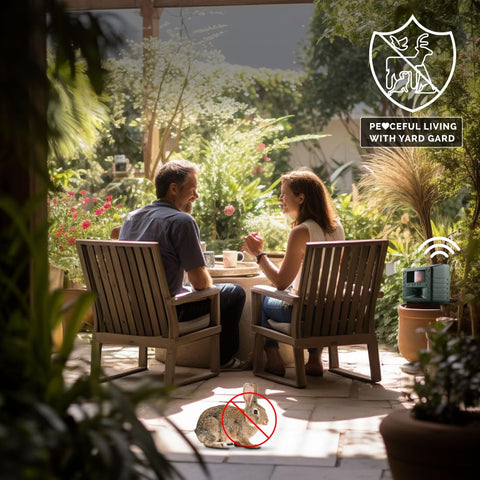Bird-X Yard Gard ultrasonic-sounds provide humane deterrence without chemicals