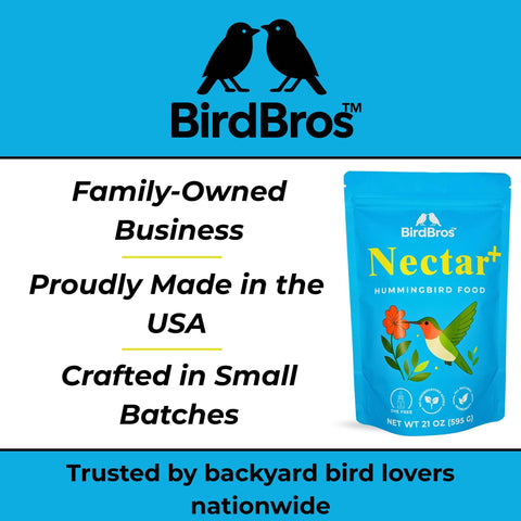 BirdBros Nectar+ made in the USA by a family-owned brand