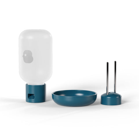 Birdbuddy 3-in-1 nutrition set jelly tray ready for treats and easy cleaning.