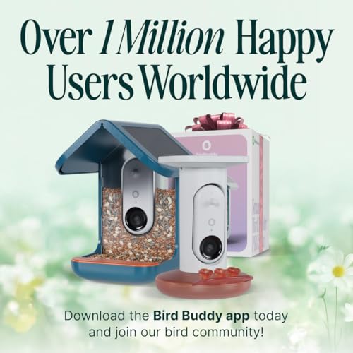 Birdbuddy outdoor design withstands weather and frequent use