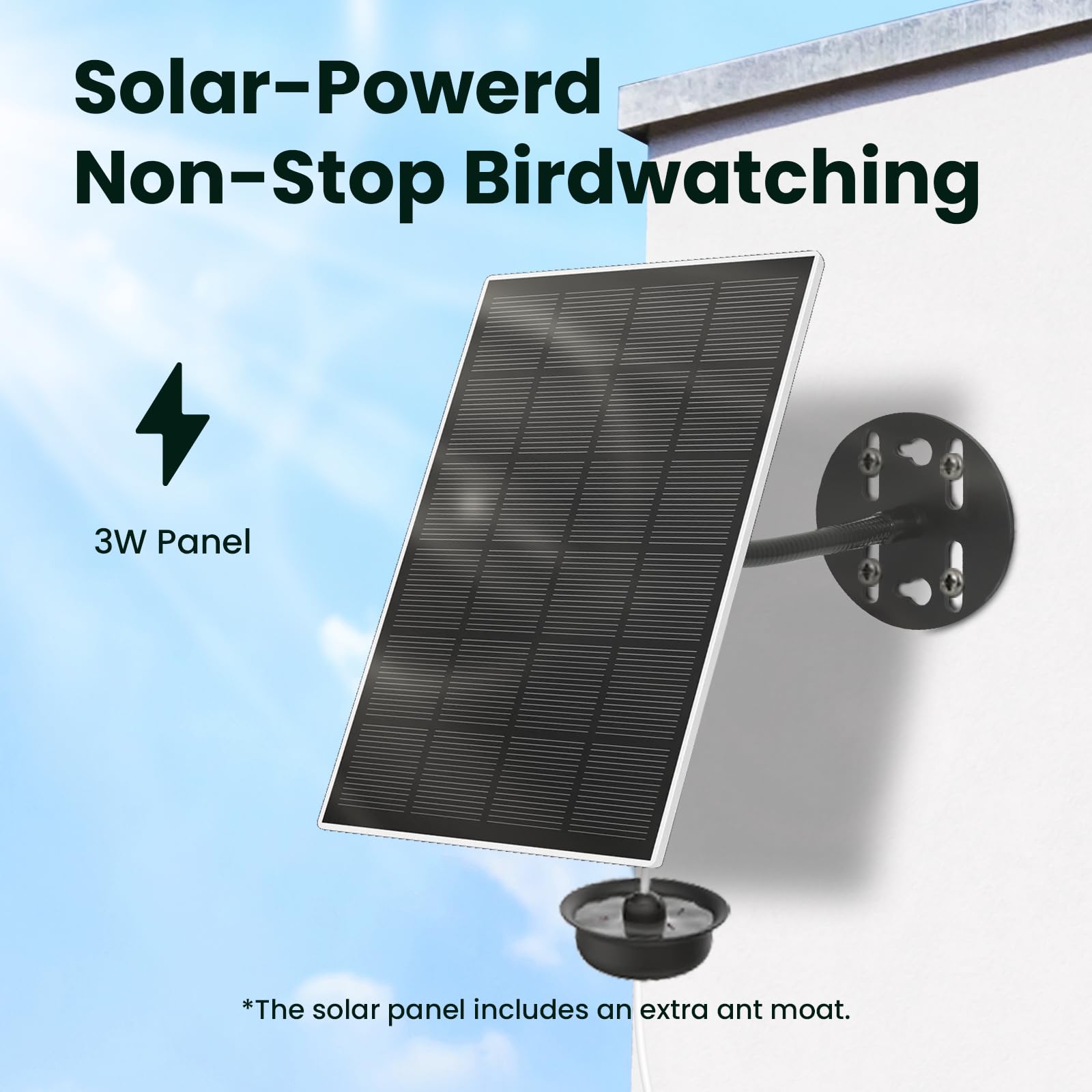 Birdfy tool-free design simplifies setup and cleaning for easy maintenance