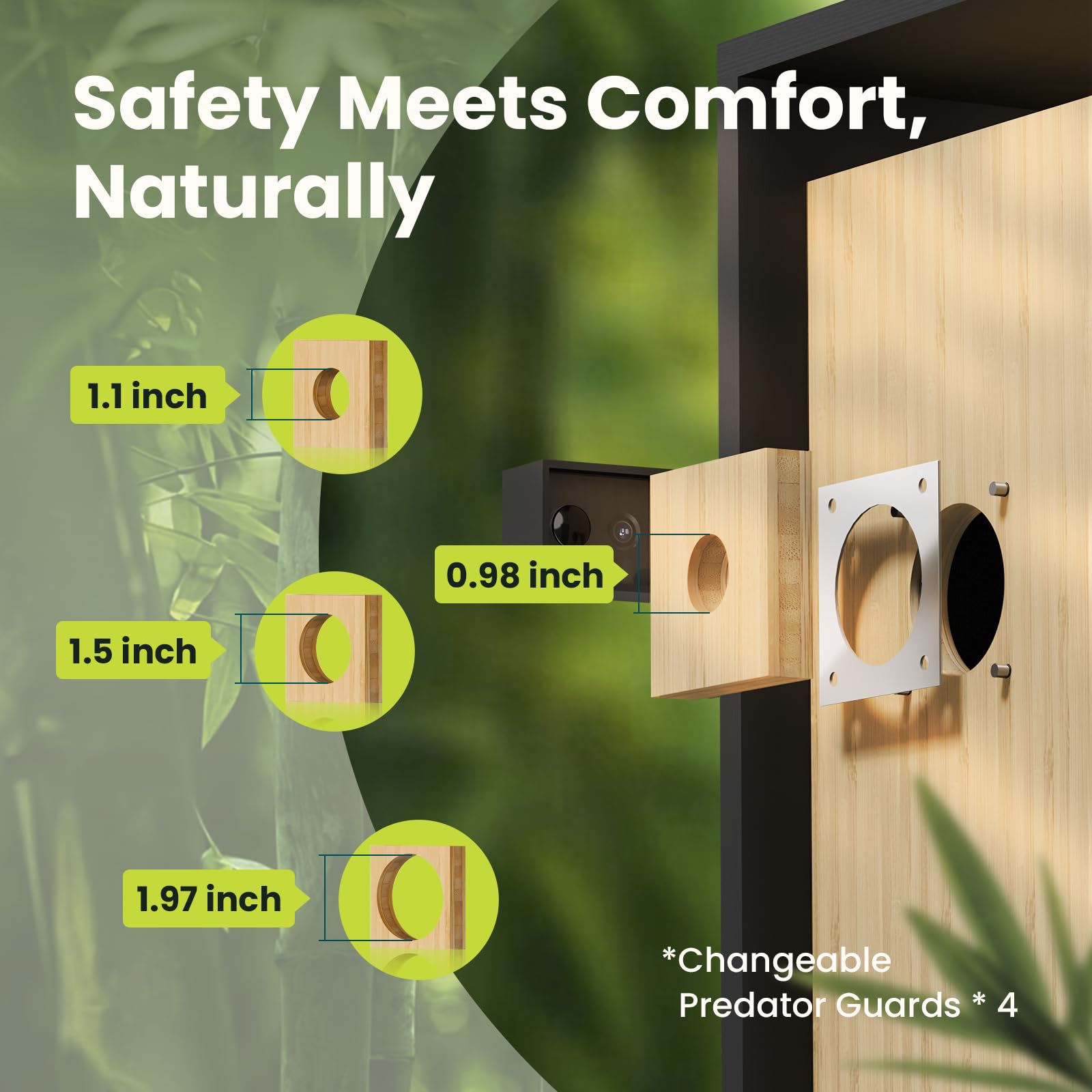 Birdfy Nest Duo AI identify features help track nesting moments