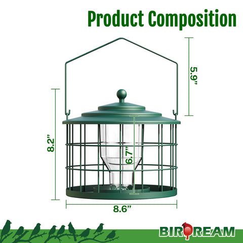 Birdream hanging bird feeder shown as a thoughtful gift for bird lovers.