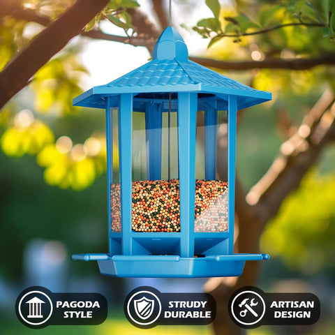 Birdream pagoda bird feeder gift idea—great for family and nature lovers