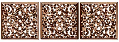 BIRDROCK HOME ground tiles in garden bed easy to install.