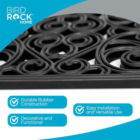BIRDROCK HOME outdoor pathway setup enables quick DIY installation for a neat route.