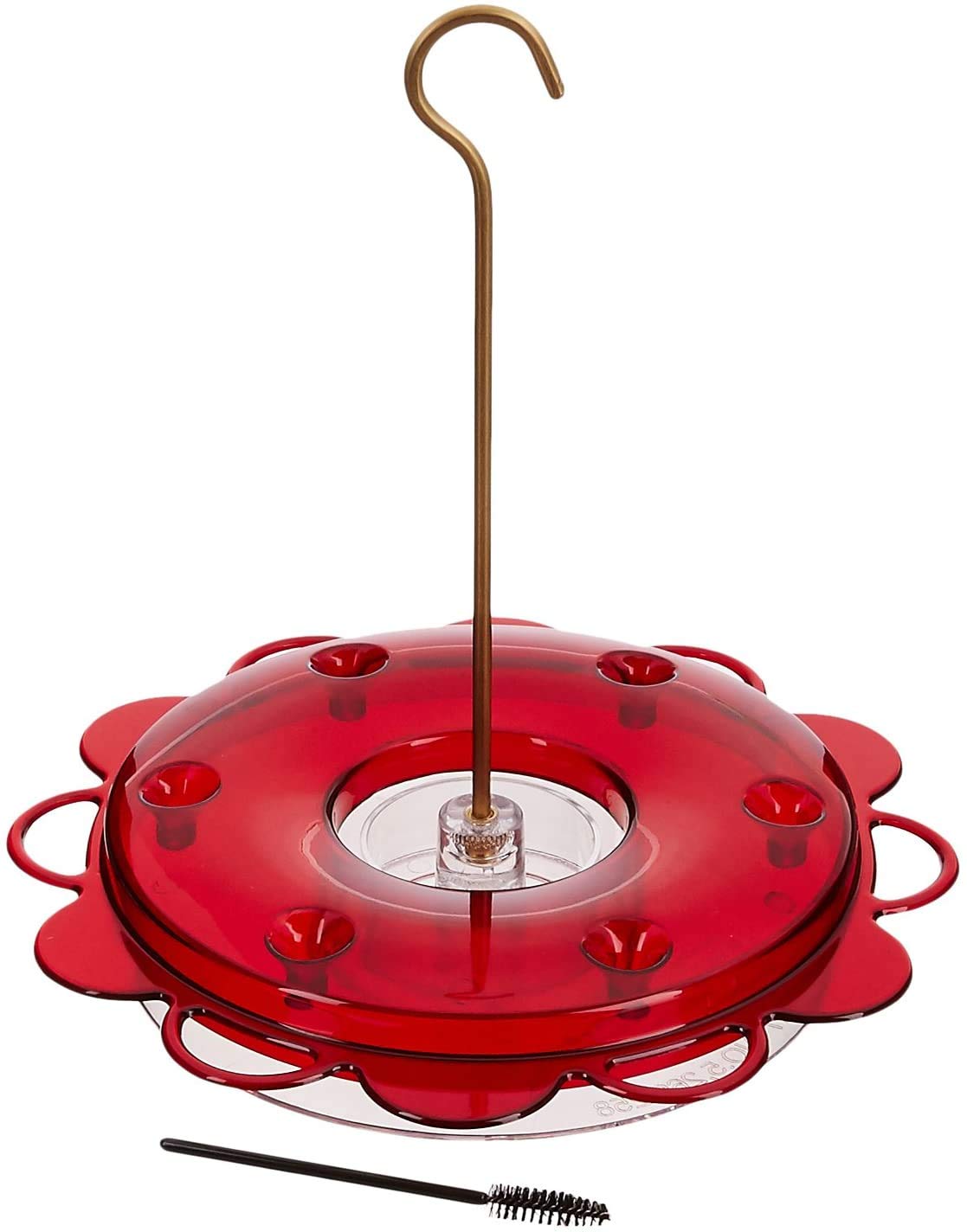 Birds Choice Nature Products 1002 Hummerfest feeder with six ports attracts multiple hummingbirds