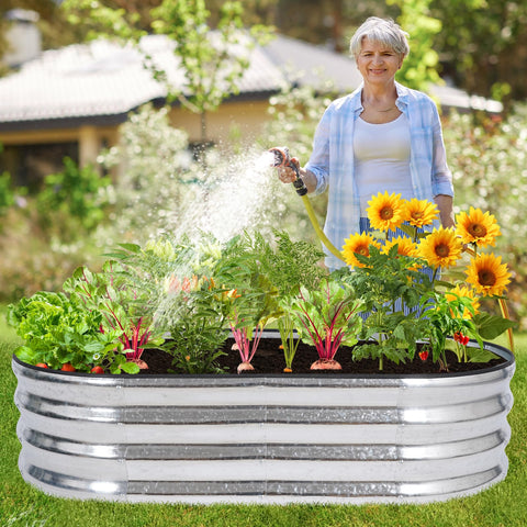 Birdsinyard easy assembly garden bed with included tools