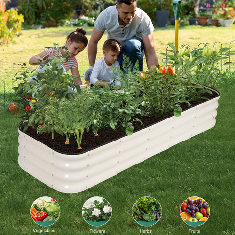 Birdsinyard outdoor garden bed setup in a balcony or yard