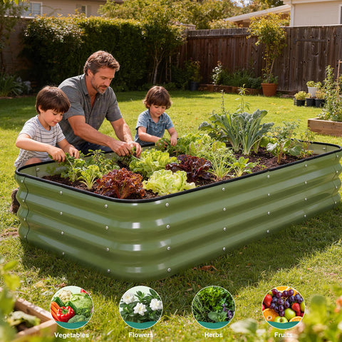 BIRDSINYARD rust-resistant coating emphasizes durability against sun and rain outdoors.
