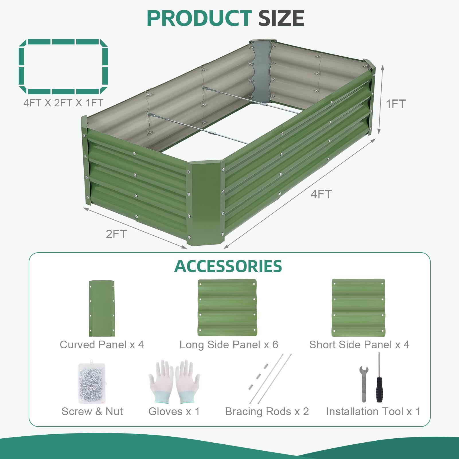 BIRDSINYARD raised bed edge close-up shows double folded edge protects hands.