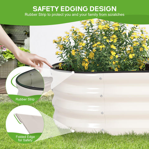 BIRDSINYARD beds offered in varied sizes and colors to fit spaces and plant collections.