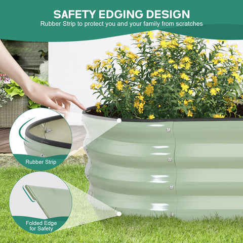BIRDSINYARD beds in multiple sizes and colors for flexible garden layouts