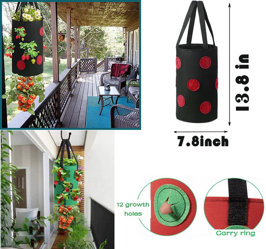 Birheatry planter bag hooks set for quick hanging installation