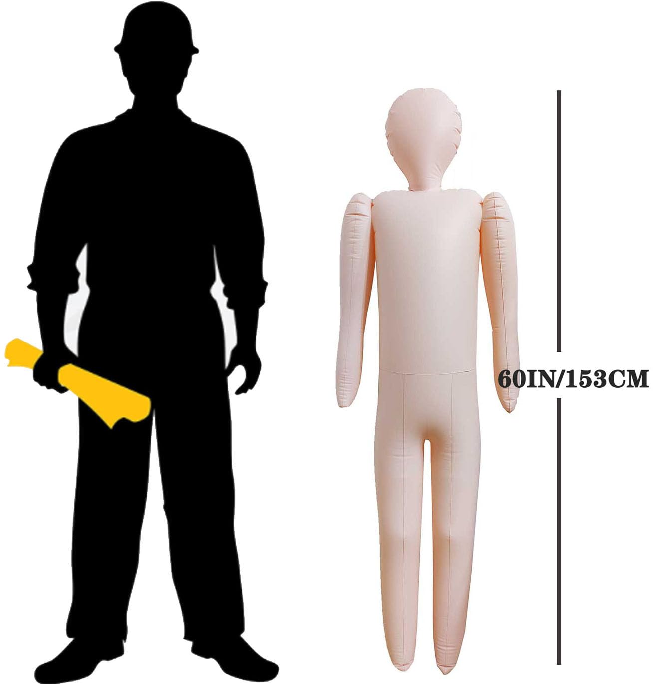Birheatry PVC inflatable prop ideal for versatile costume displays and props.