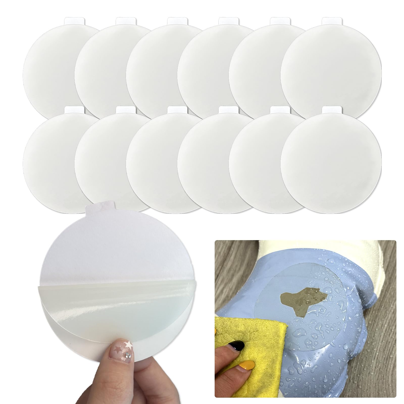 Birllaid 12pcs inflatable patch repair kit for quick, durable fixes
