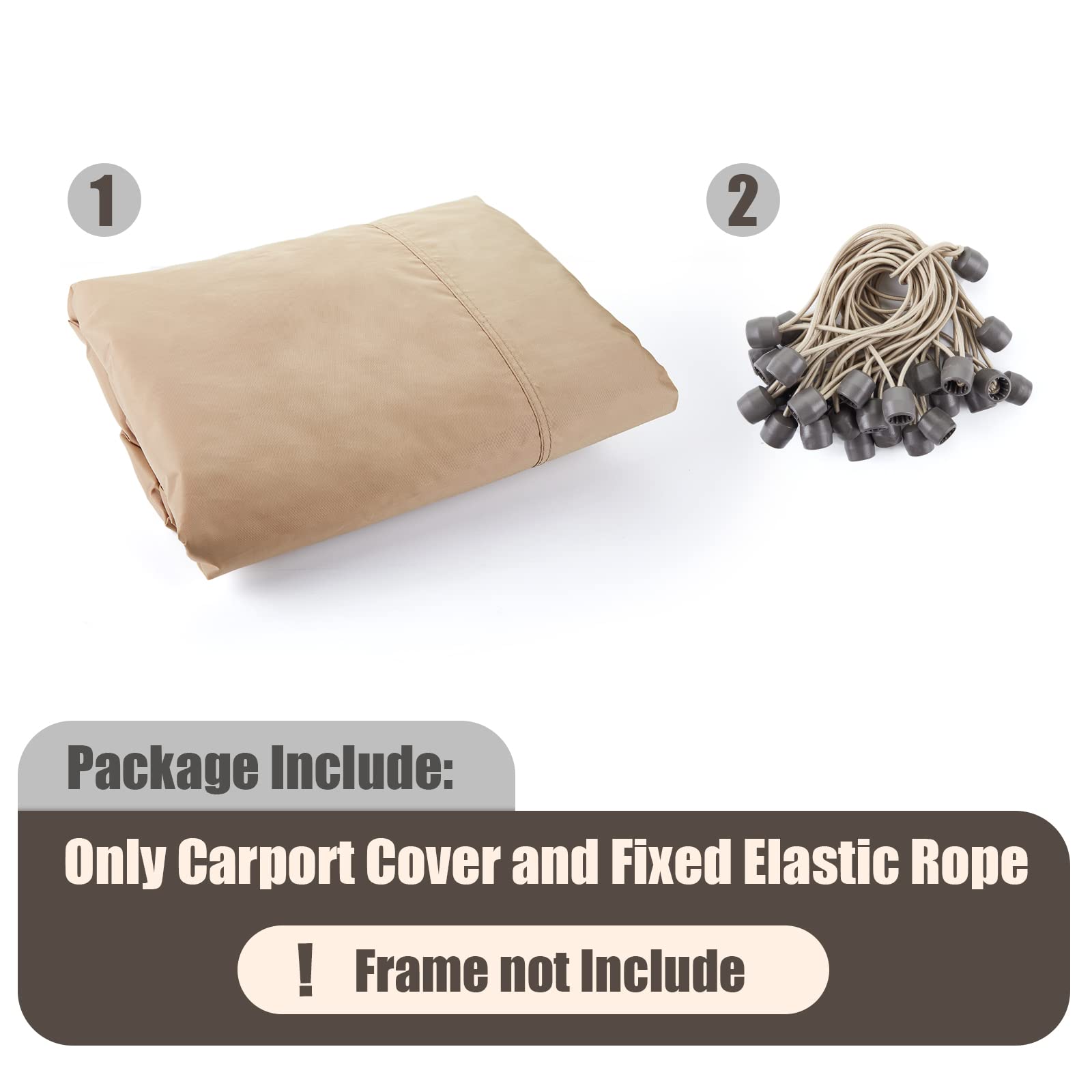 Birodeko 800D Oxford fabric cover shields against rain and sun.