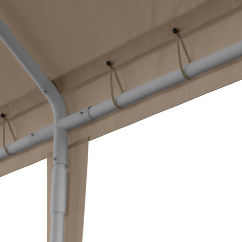 Birodeko ball bungees enable simple, flexible frame connections.