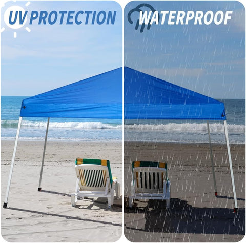 Birodeko easy-install canopy top saves setup time.