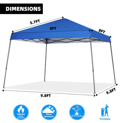 Birodeko canopy top with heat-sealed seams prevents leaks.