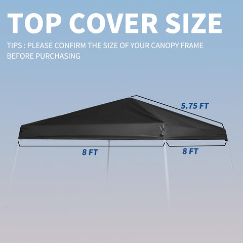 Birodeko canopy top with heat sealed seams to keep water out