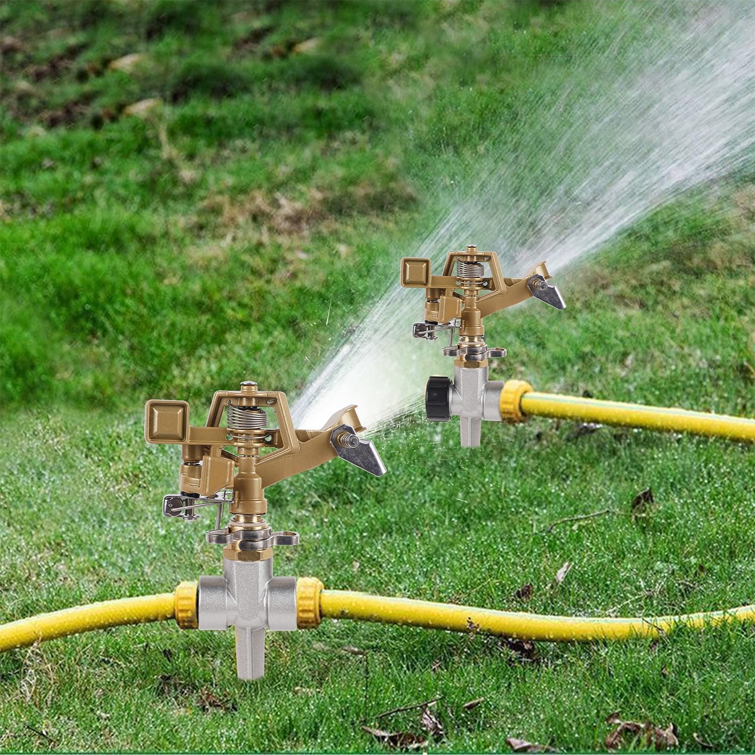 Biswing 1-2 inch thread connection enables universal hose compatibility.