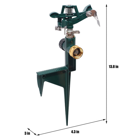 Biswing coverage from 40 to 86 ft diameter for flexible yard zones.