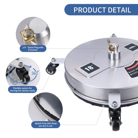 Biswing built-in entrance filter helps prevent clogging from impurities.