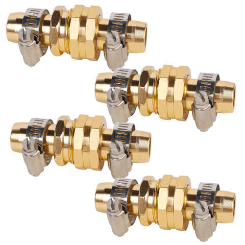 Biswing rubber washers included for tighter, leak-free hose seals.