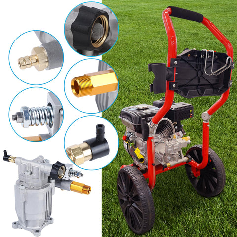 Biswing high-pressure outlet with M22 connection for compatible hoses