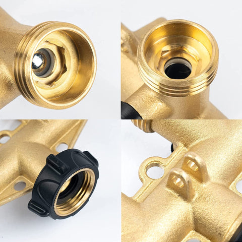 Biswing leak-proof ball valves ensuring tight closure and no drips.