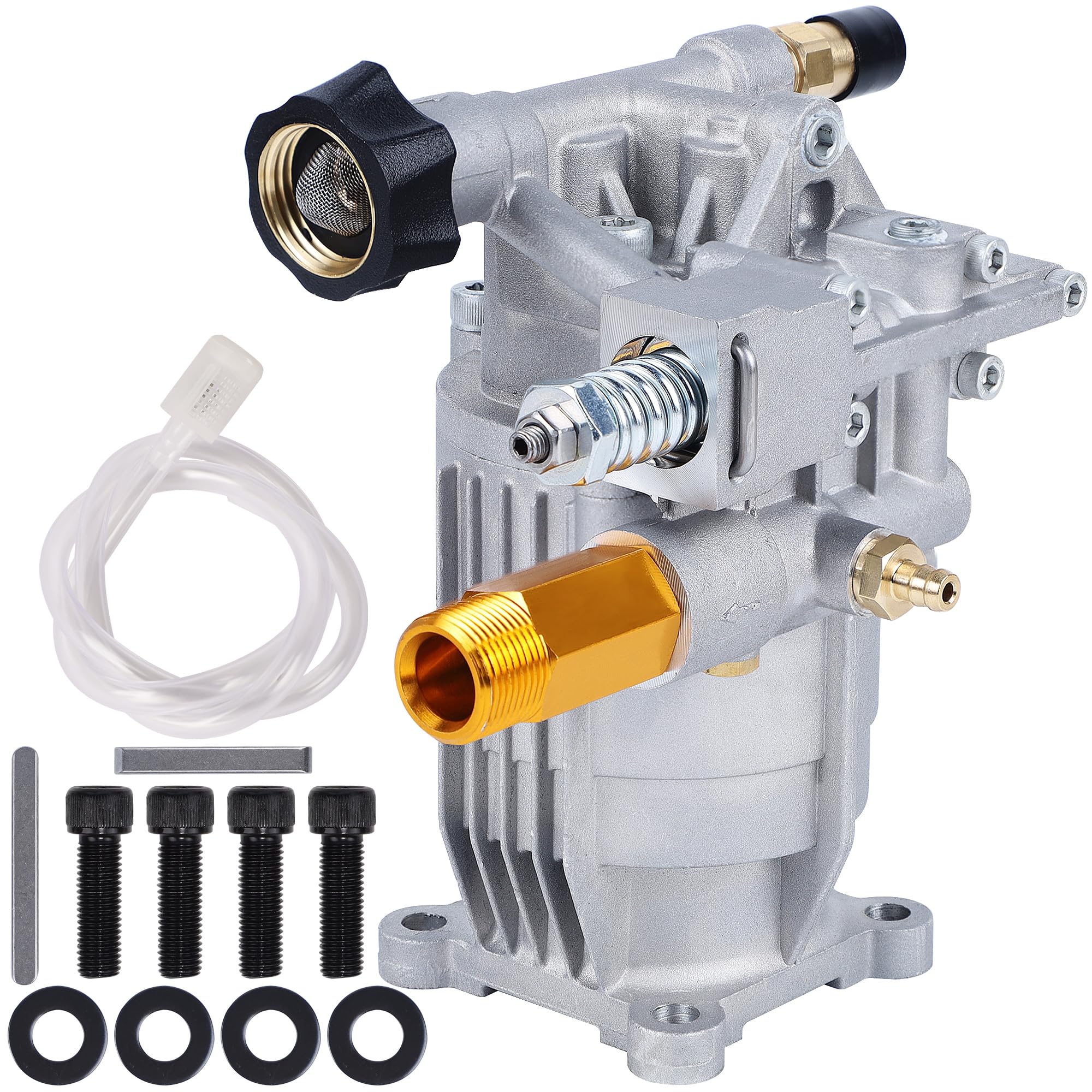 Biswing pressure washer pump body made of aluminum for durability