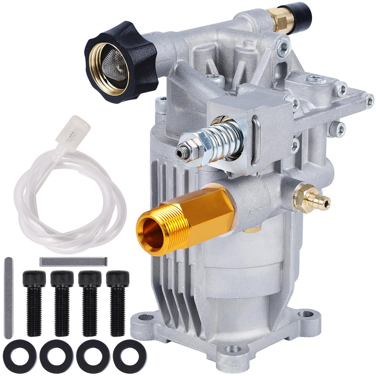 Biswing pressure washer pump body made of aluminum for durability