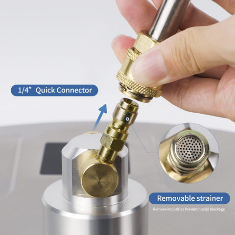 Biswing thread seal tape keeps connections secure during cleaning