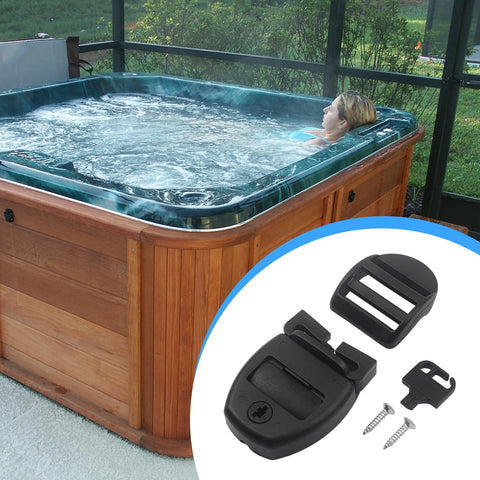 Biteyued easy-installation kit for fast spa cover setup.