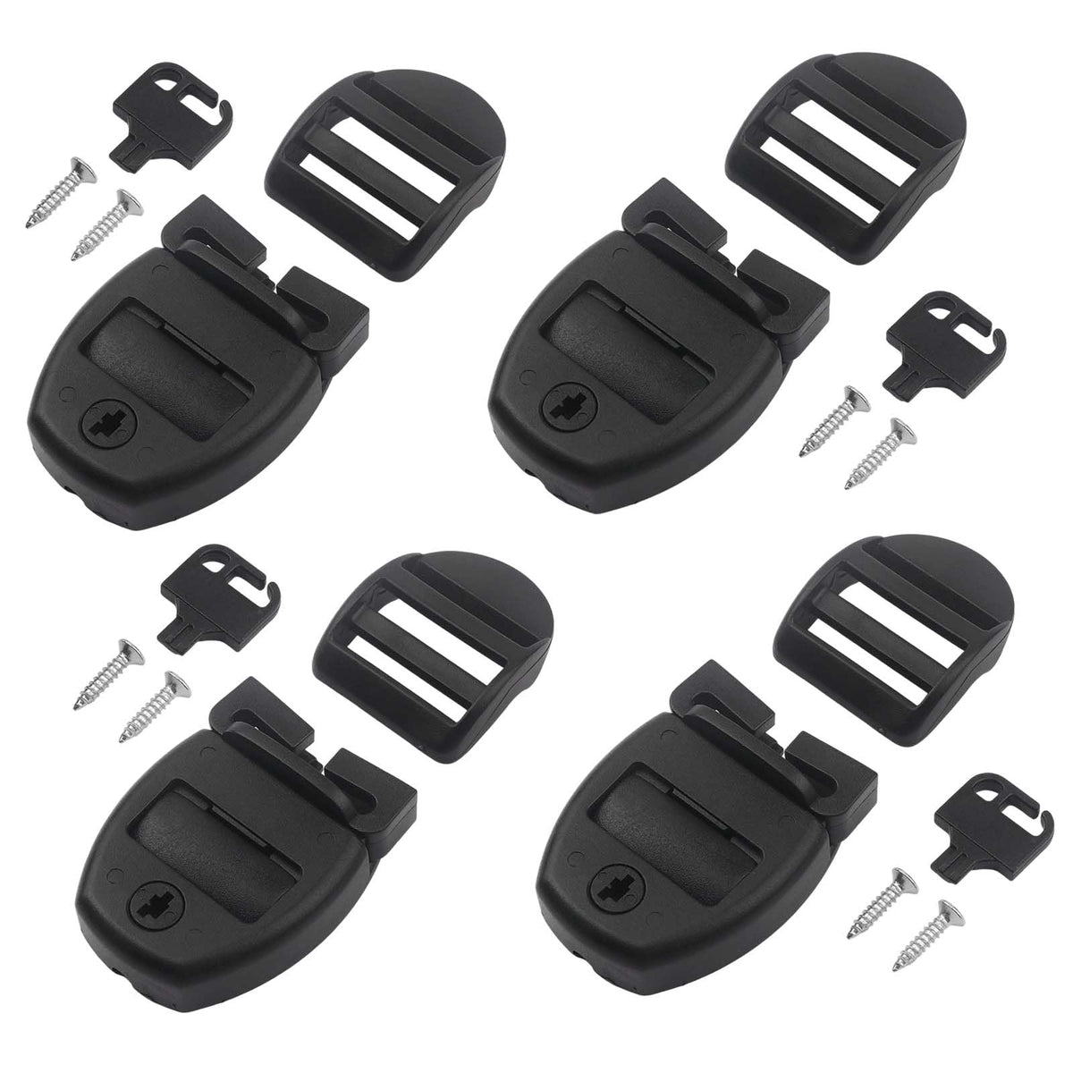 Biteyued spa cover clips secure a hot tub cover against wind.