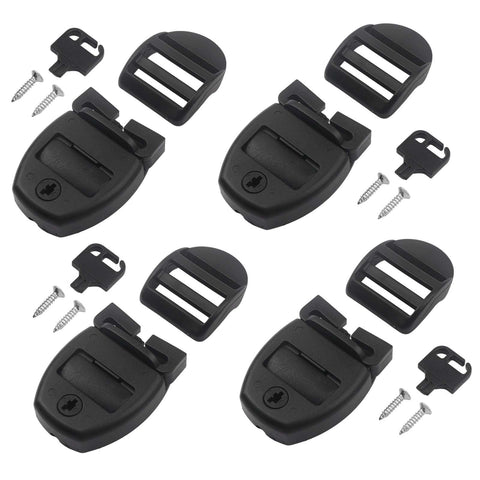 Biteyued spa cover clips secure a hot tub cover against wind.