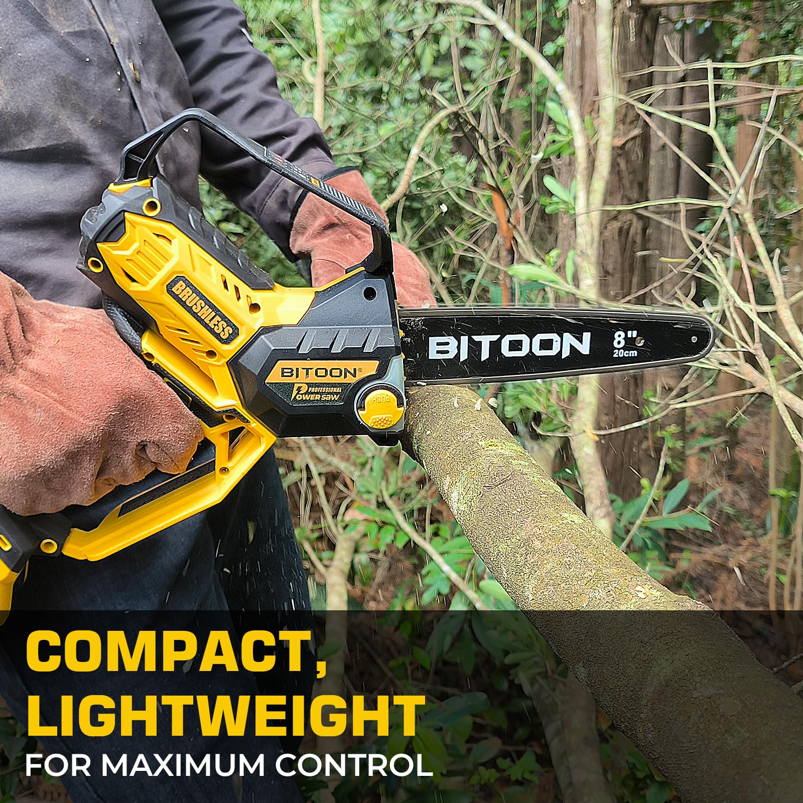 BITOON auto-oiler in action delivering continuous lubrication during cuts