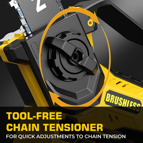 BITOON chainsaw case and accessories for organized storage