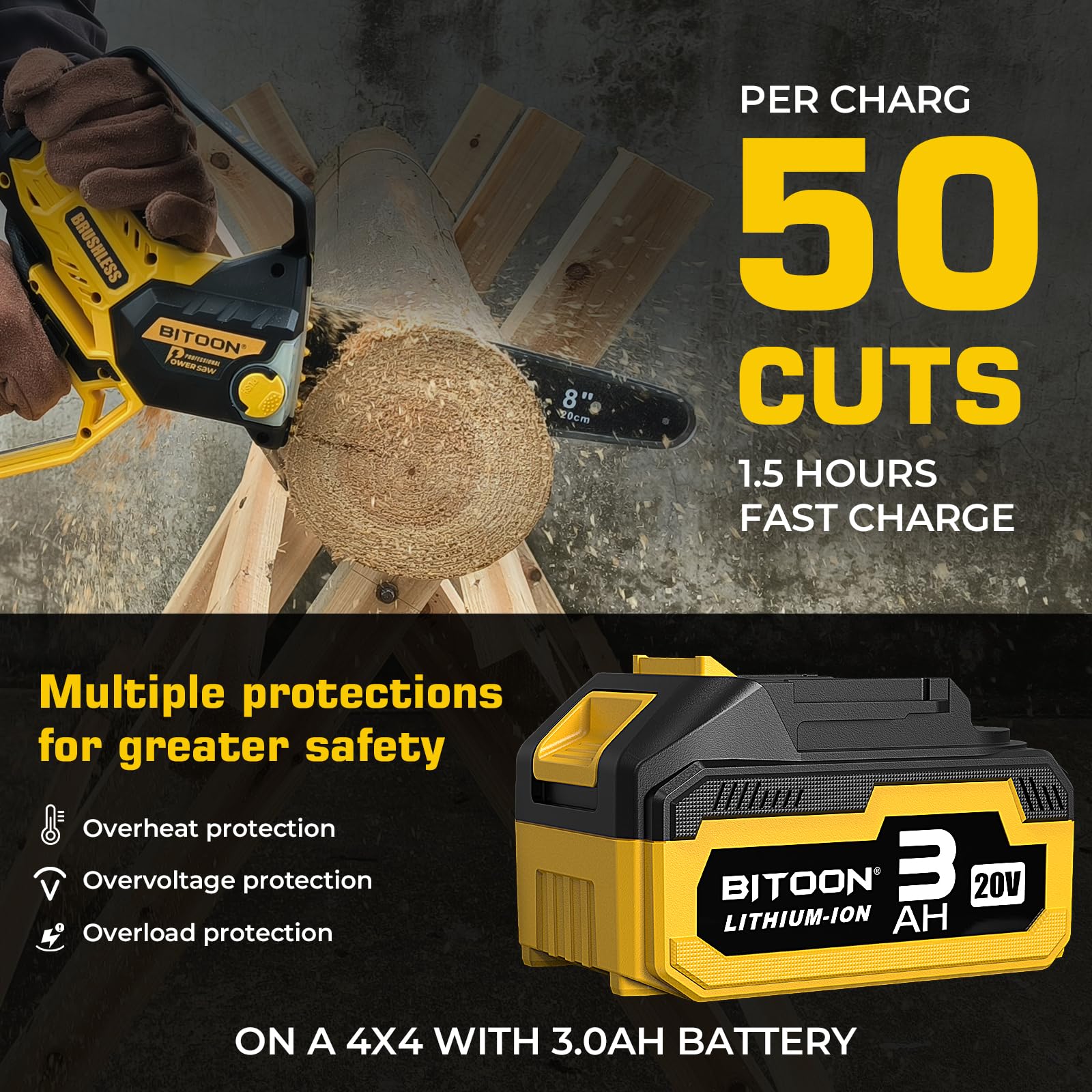 BITOON tool-free chain tensioner enables quick tension adjustments