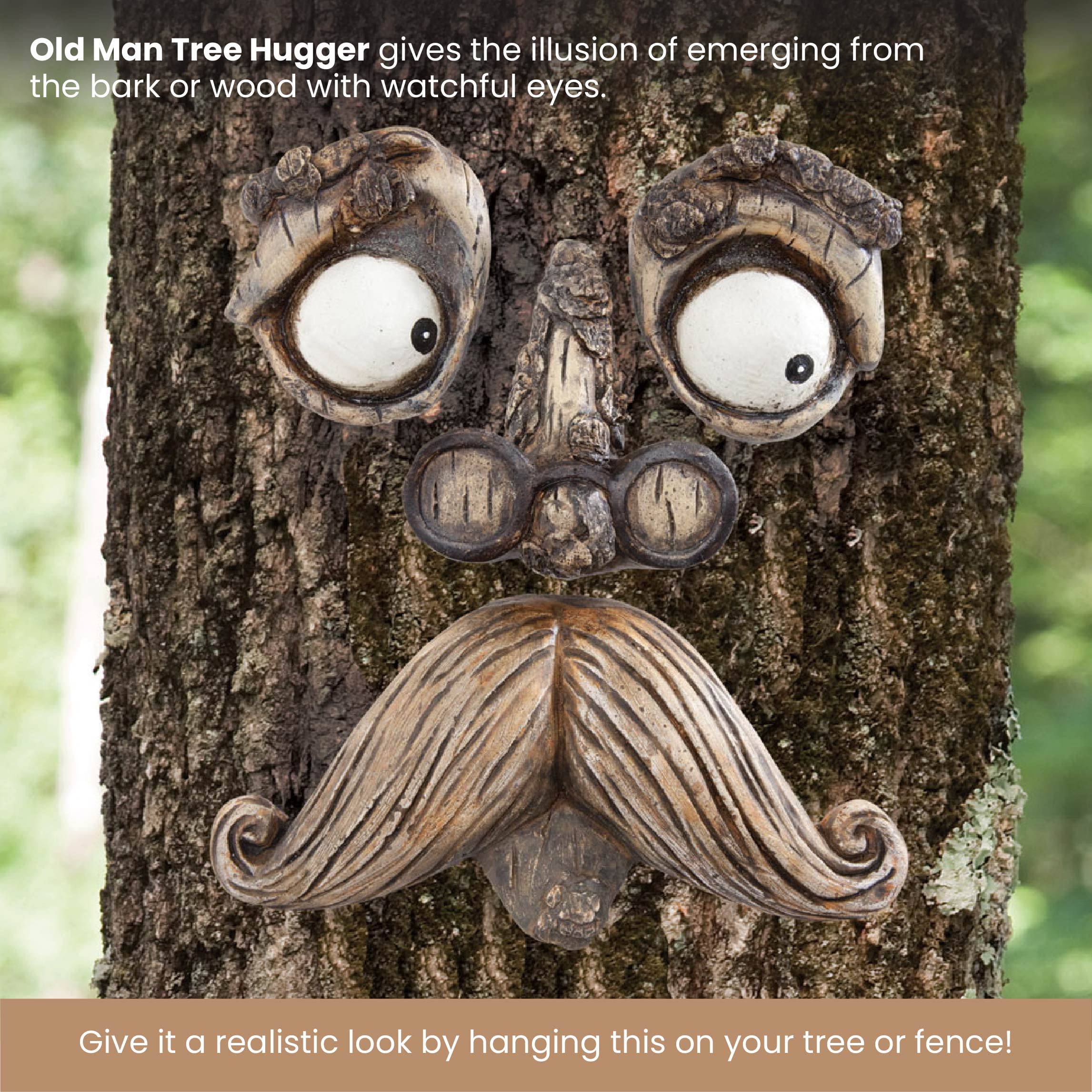 Bits and Pieces polyresin outdoor sculpture shows textured detail outdoors