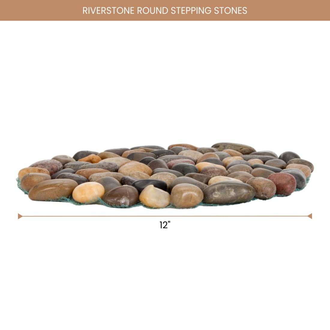 Bits and Pieces riverstone round-stepping-stones non-slip texture supports confident outdoor walking