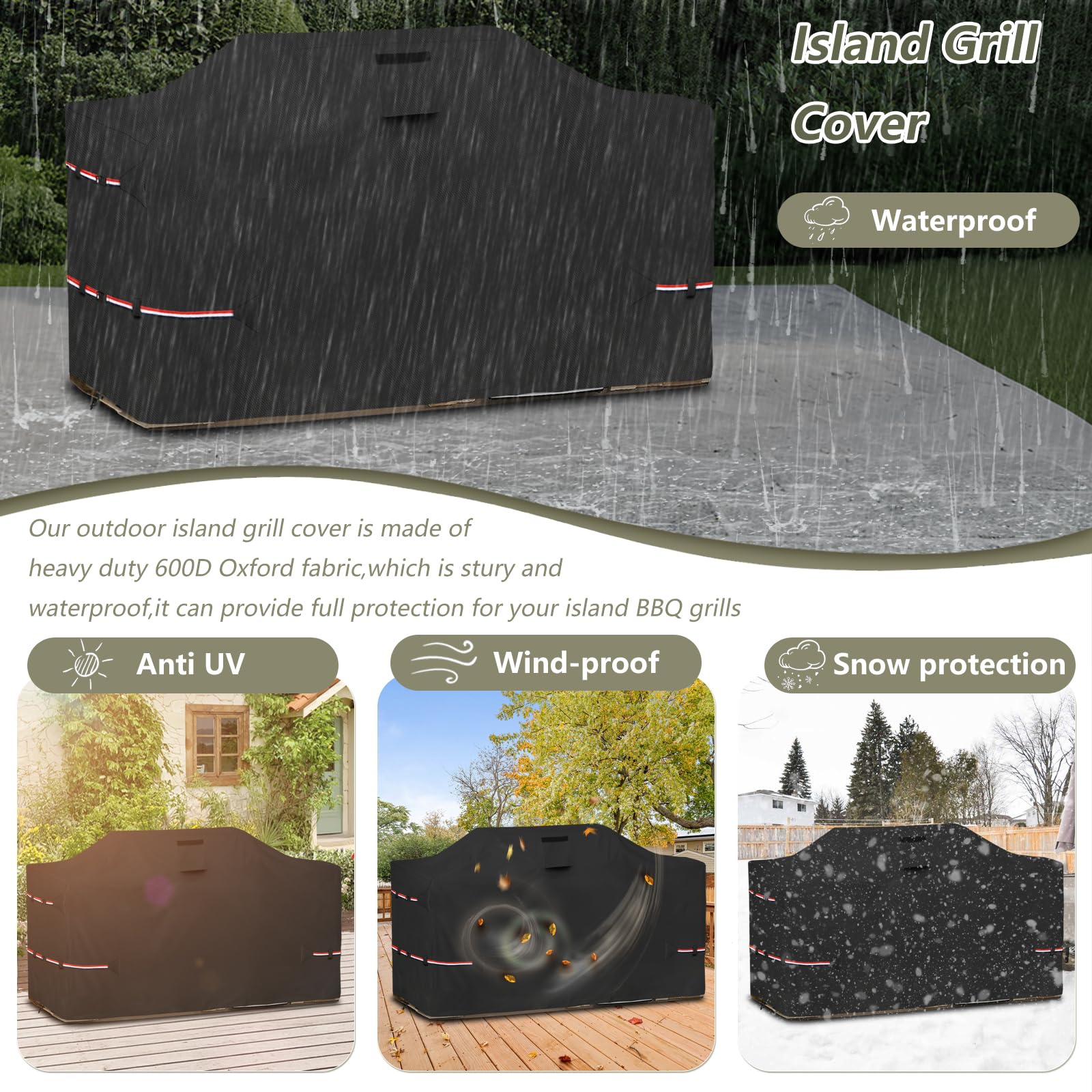Bitubi 98-inch air vents reducing interior condensation